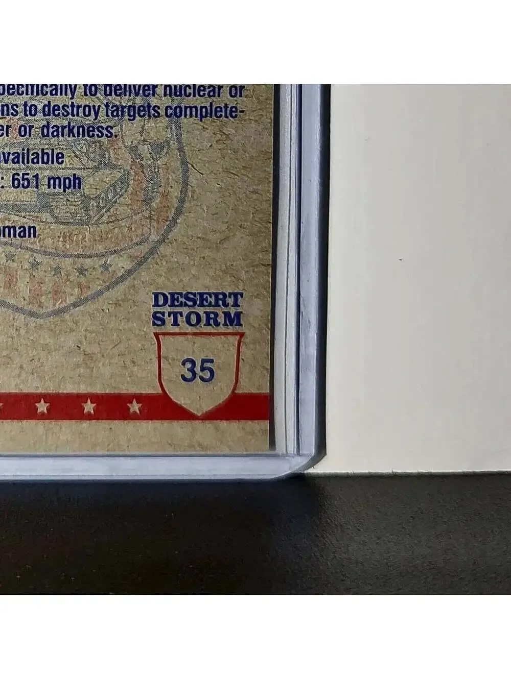 EA-6B Prowler 1991 Topps Desert Storm #35 Card